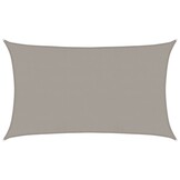 vidaXL Zonnezeil 5x8m HDPE Lichtgrijs - 41% Korting!