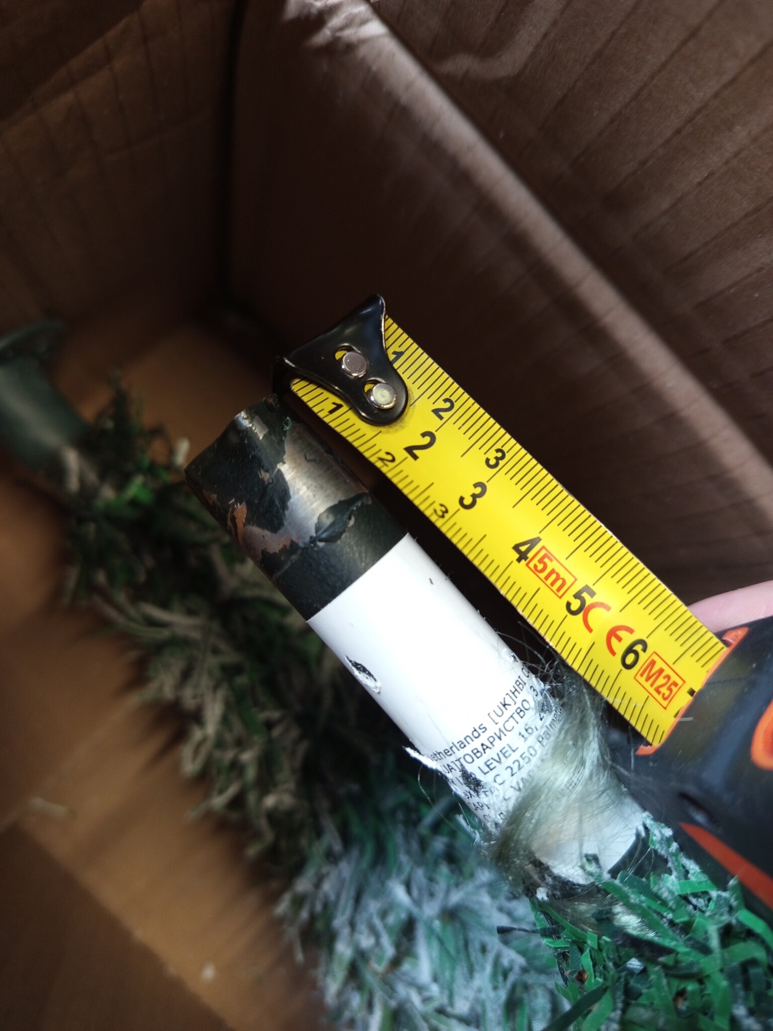 vidaXL Kunstkerstboom Sneeuw 180cm - 55% Korting