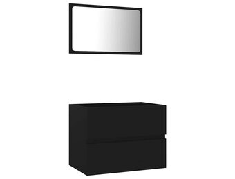 vidaXL Badkamermeubelset Zwart | 60% Korting | Retourproduct