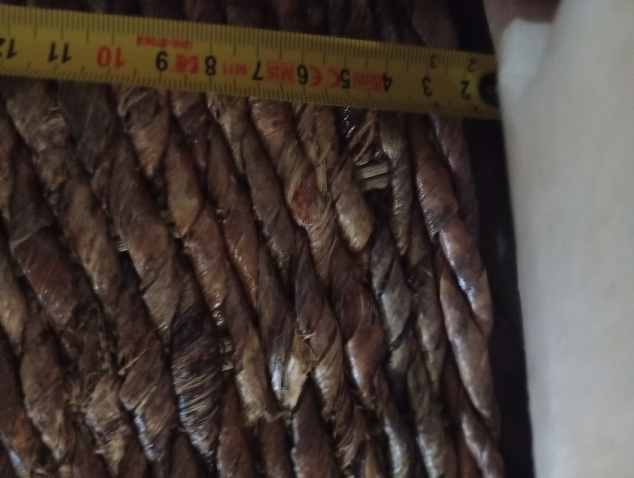 vidaXL Barkrukken 2 st. Abaca - 55% Korting