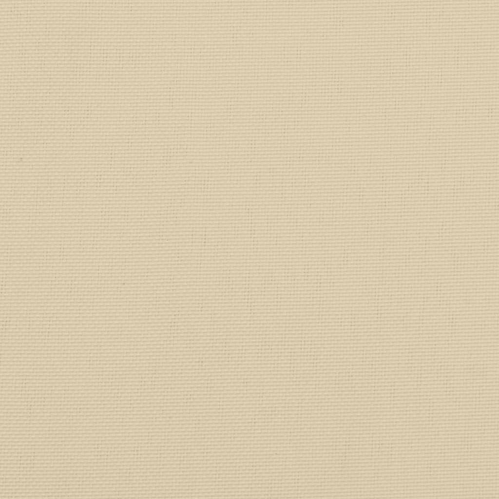 vidaXL Stoelkussens Lage Rug Oxford Beige - 2 stuks - 53% korting!