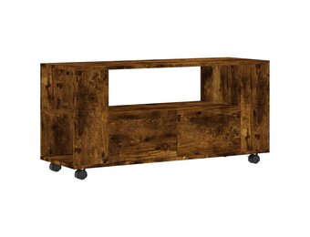 vidaXL TV-meubel Gerookt Eiken 102x34,5x43 cm - 41% Korting!