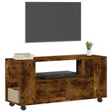 vidaXL TV-meubel Gerookt Eiken 102x34,5x43 cm - 41% Korting!