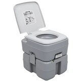 vidaXL Kampeertoilet 20+10L Grijs | 41% Korting | Retourdeal