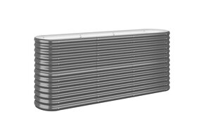 vidaXL Plantenbak 152x40x68 cm Antraciet - 59% Korting!