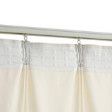 vidaXL Gordijn Fluweel Crème 290x245 cm - 42% Korting!