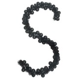 vidaXL Kerstbal Guirlande Zwart - 60% Korting!