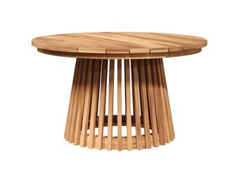 vidaXL Tuintafel 70x70x40cm Bruin Massief Teakhout - 64% Korting!