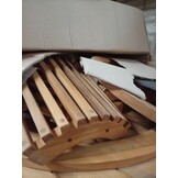 vidaXL Tuintafel 70x70x40cm Bruin Massief Teakhout - 64% Korting!