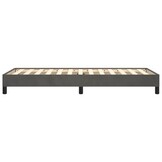 vidaXL Bedframe Fluweel Donkergrijs 100x200cm - Nu met 37% korting!