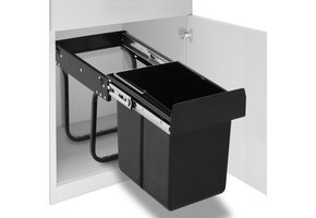 vidaXL Inbouwprullenbak uittrekbaar soft-close 20L - 37% korting!
