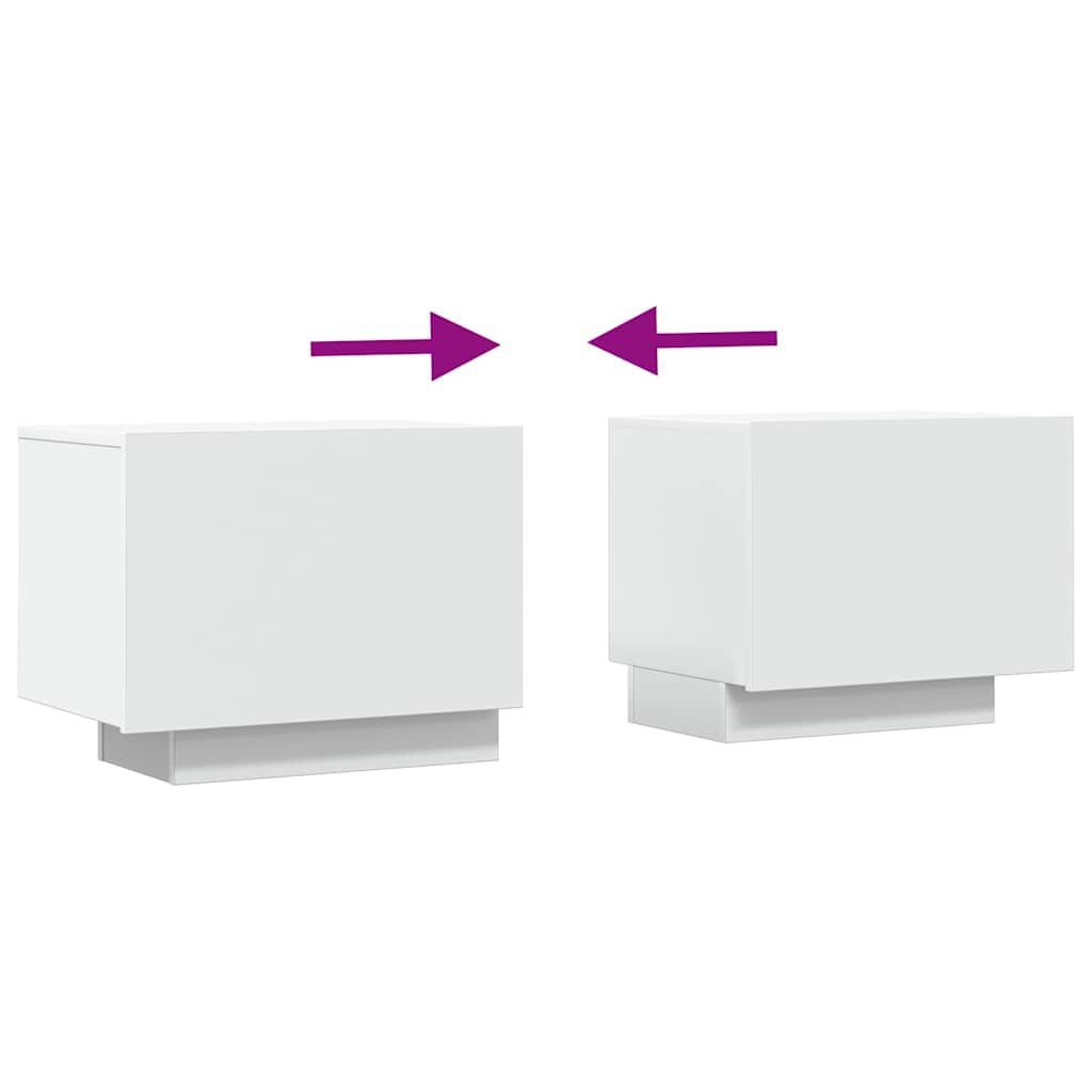 vidaXL TV-meubel Wit - 100x35x40 cm - 35% Korting