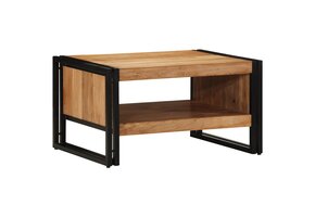 vidaXL Salontafel Massief Acaciahout | 70x50x38 cm | -41%