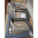 vidaXL Tuinstoelen (2 stuks) - Hout & Staal - Grijs - 59% Korting