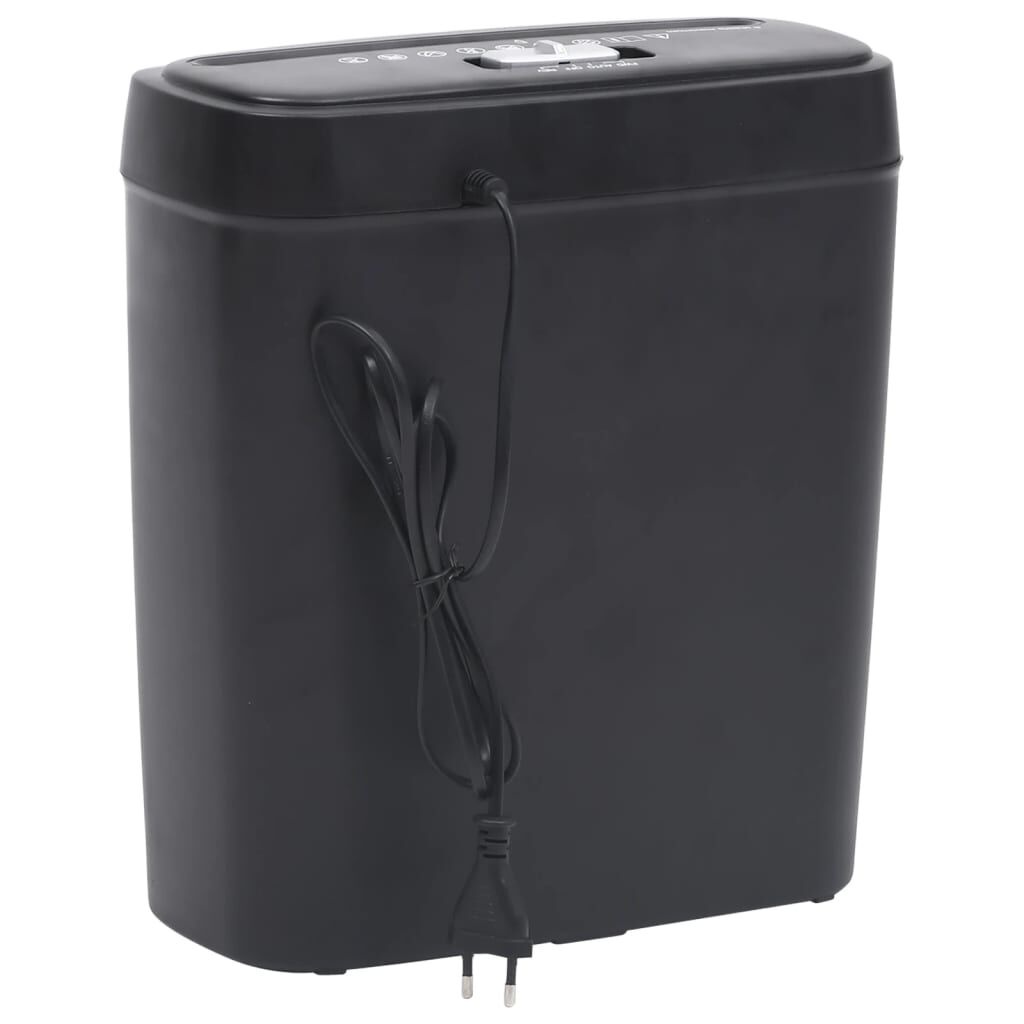 vidaXL Papierversnipperaar 6 pagina's stripcut - 42% Korting!