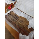 VidaXL Salontafel Roestvrijstaal & Gerecycled Hout - Goudkleur | 55% Korting