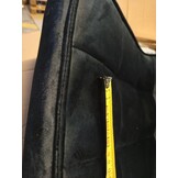 vidaXL Barkruk fluweel zwart - Nu met 60% korting!