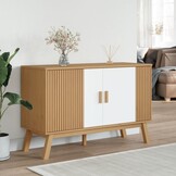 vidaXL Dressoir OLDEN: Massief Grenenhout - 35% Korting