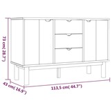 vidaXL Dressoir OTTA Grenenhout - 35% Korting