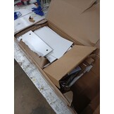 vidaXL TV-meubel Wit met LED - 120x35x40 cm - 55% Korting