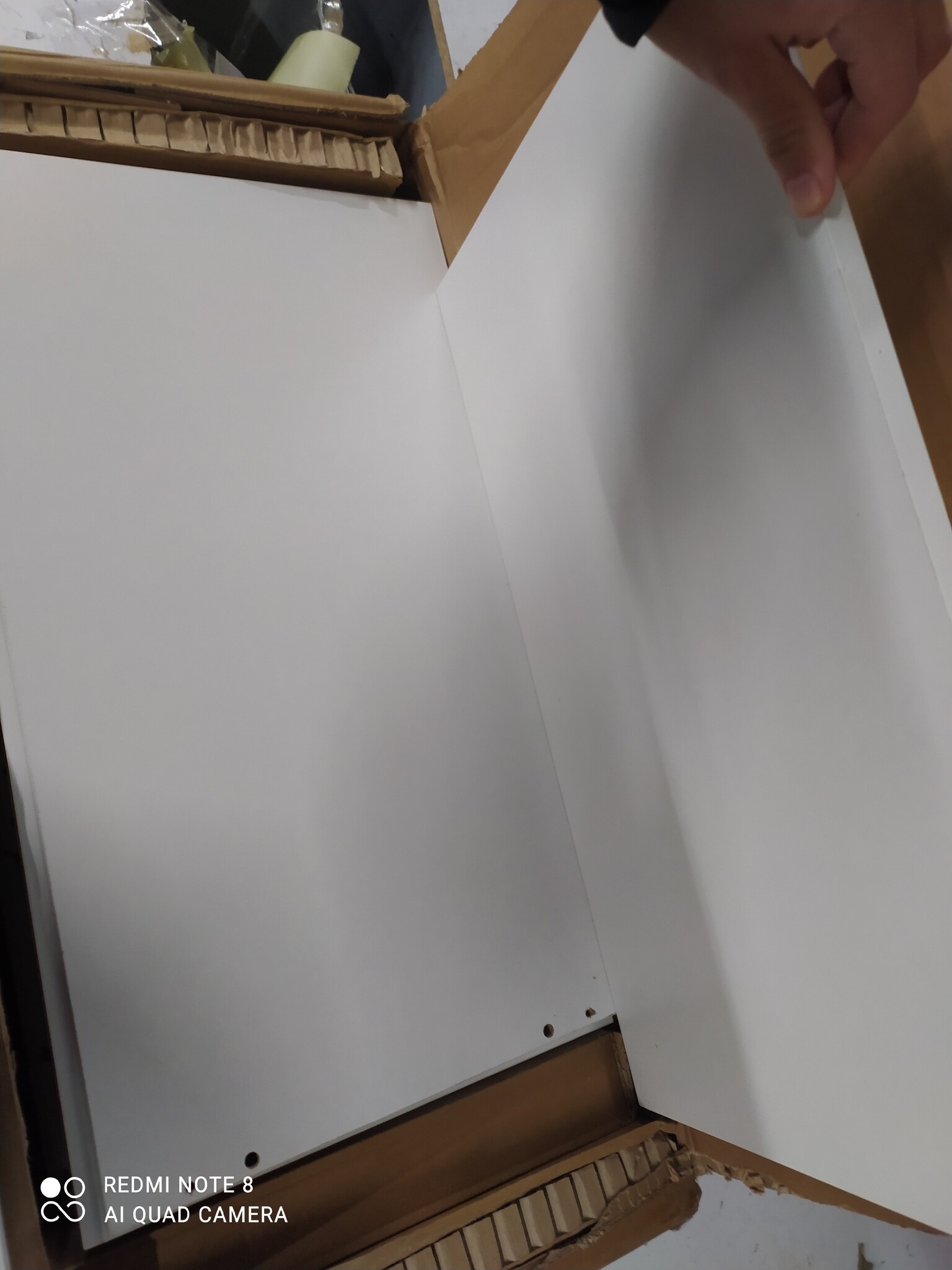 vidaXL TV-meubel Wit met LED 120x35x40 cm - 55% Korting