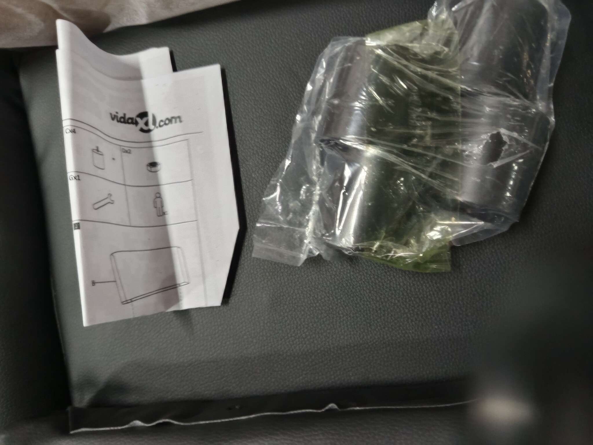 vidaXL Hondenmand Kunstleer Zwart 70x45x28 cm - Nu 60% Korting!