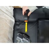 vidaXL Hondenmand Kunstleer Zwart 70x45x28 cm - Nu 60% Korting!