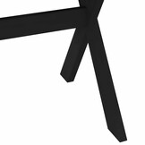 vidaXL Eettafel NOAIN (35% korting) - Massief Hout X-poten