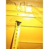 vidaXL TV-meubel 99x39x44 cm Staal Mosterdgeel | 60% Korting