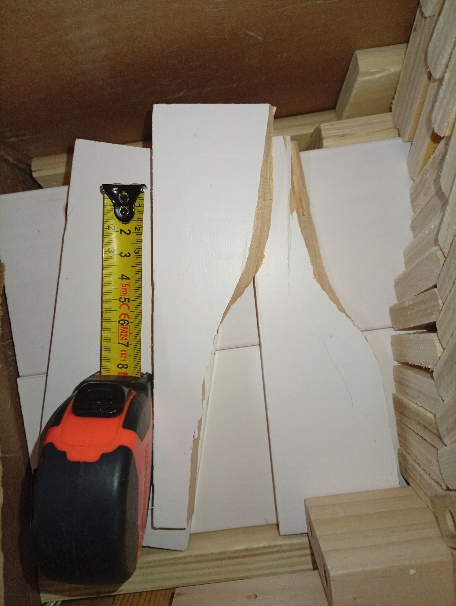 vidaXL Bedframe Massief Hout Wit 140x190 cm - 60% Korting