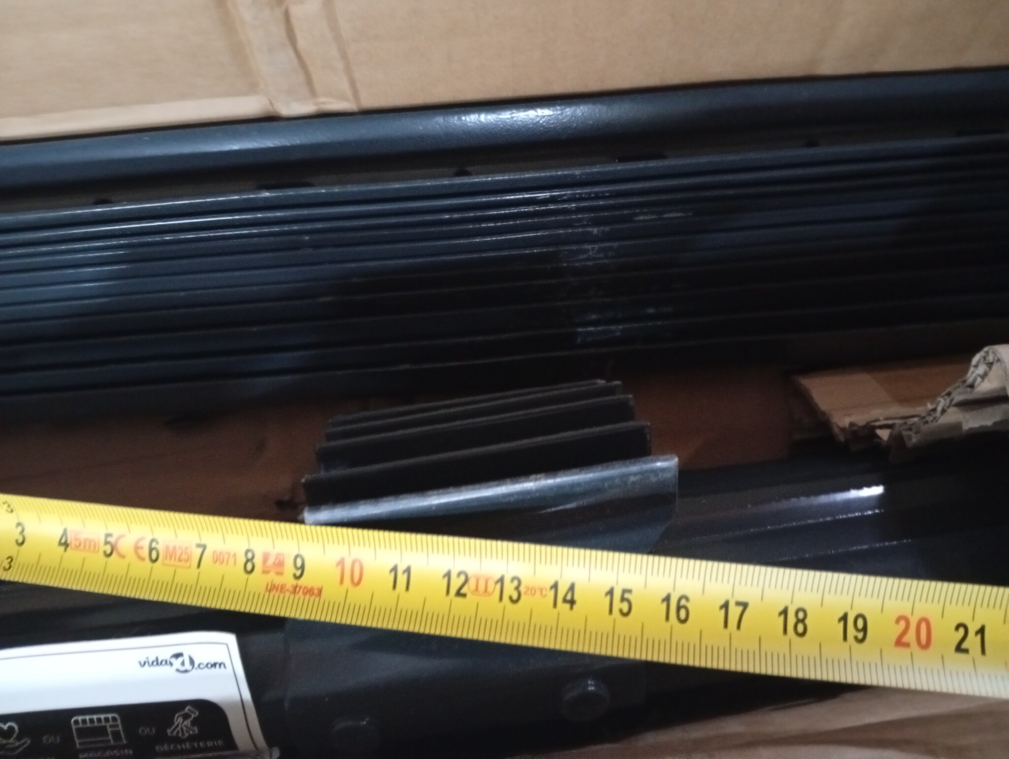 vidaXL Hekpalen (22 stuks) Grijs Staal - 140 cm - 55% Korting!