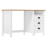 vidaXL Hill Bureau Grenenhout (120x50x74 cm) - 60% Korting!