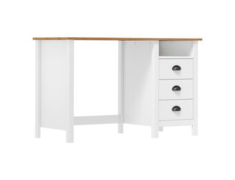 vidaXL Hill Bureau Grenenhout (120x50x74 cm) - 60% Korting!