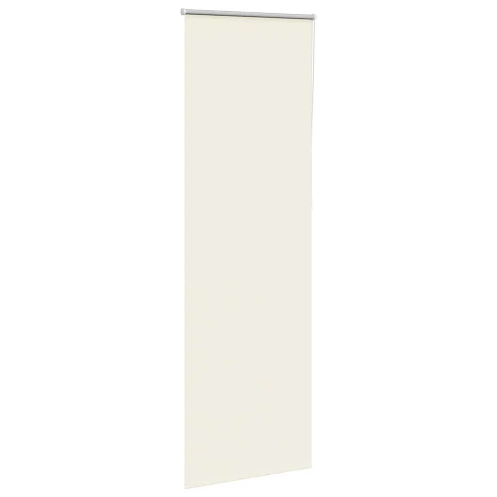 vidaXL Rolgordijn Verduisterend - 70x210 cm - Gebroken Wit - 35% Korting!