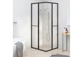 vidaXL Douchecabine 80x70x180 cm Zwart - 30% Korting!