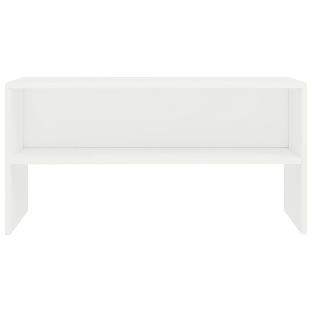 vidaXL TV-meubel (80x40x40cm) - Wit (35% Korting)