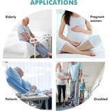 Opklapbare WC-handgreep 75cm Roestvrij Staal - 65% Korting