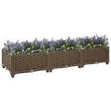 vidaXL Verhoogde Plantenbak 120x40x23 cm - 47% Korting