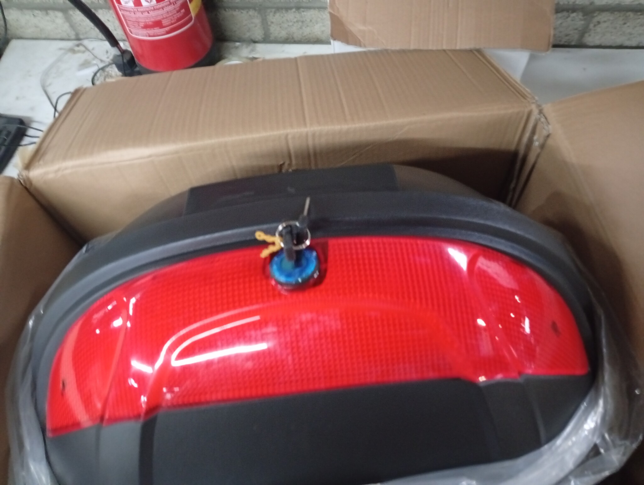 vidaXL Topkoffer Motor 72L - 55% Korting! Ruimte voor 2 Helmen