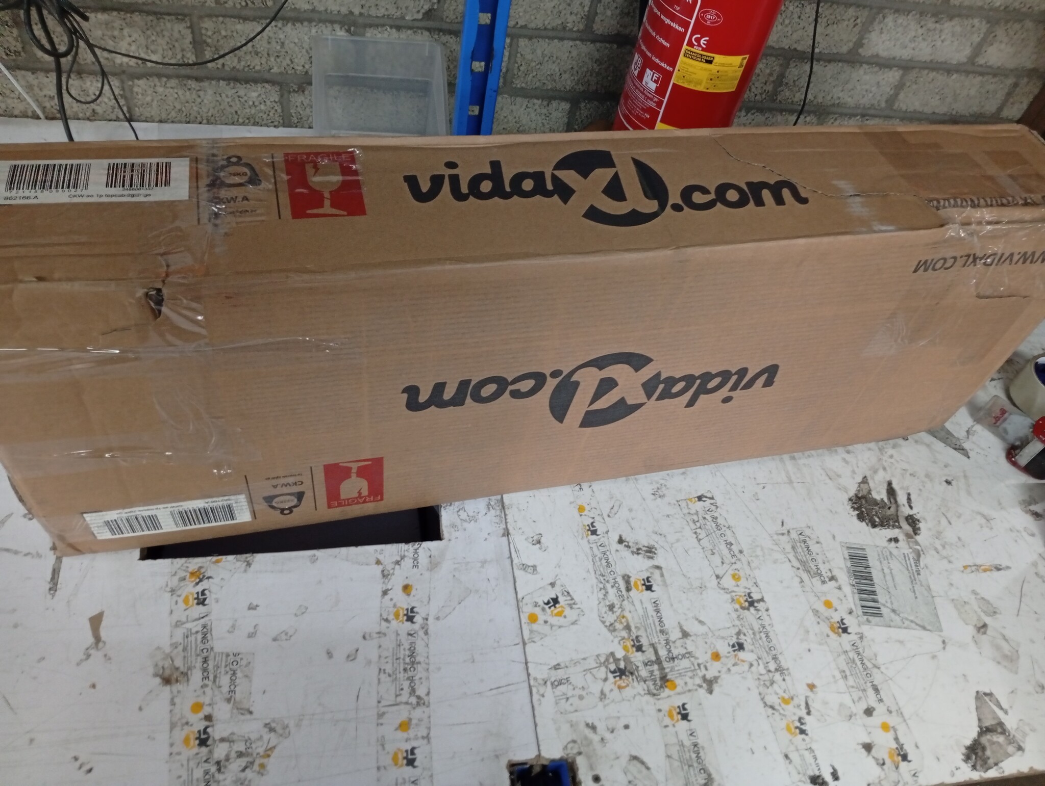 vidaXL Wandkast Artisanaal Eiken - 60% Korting!