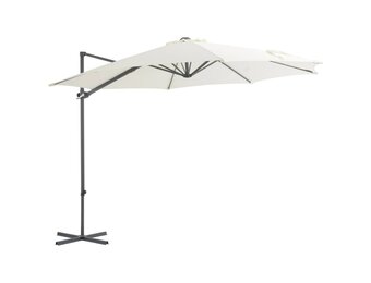 Zweefparasol vidaXL 300cm Zandkleurig - 60% Korting!