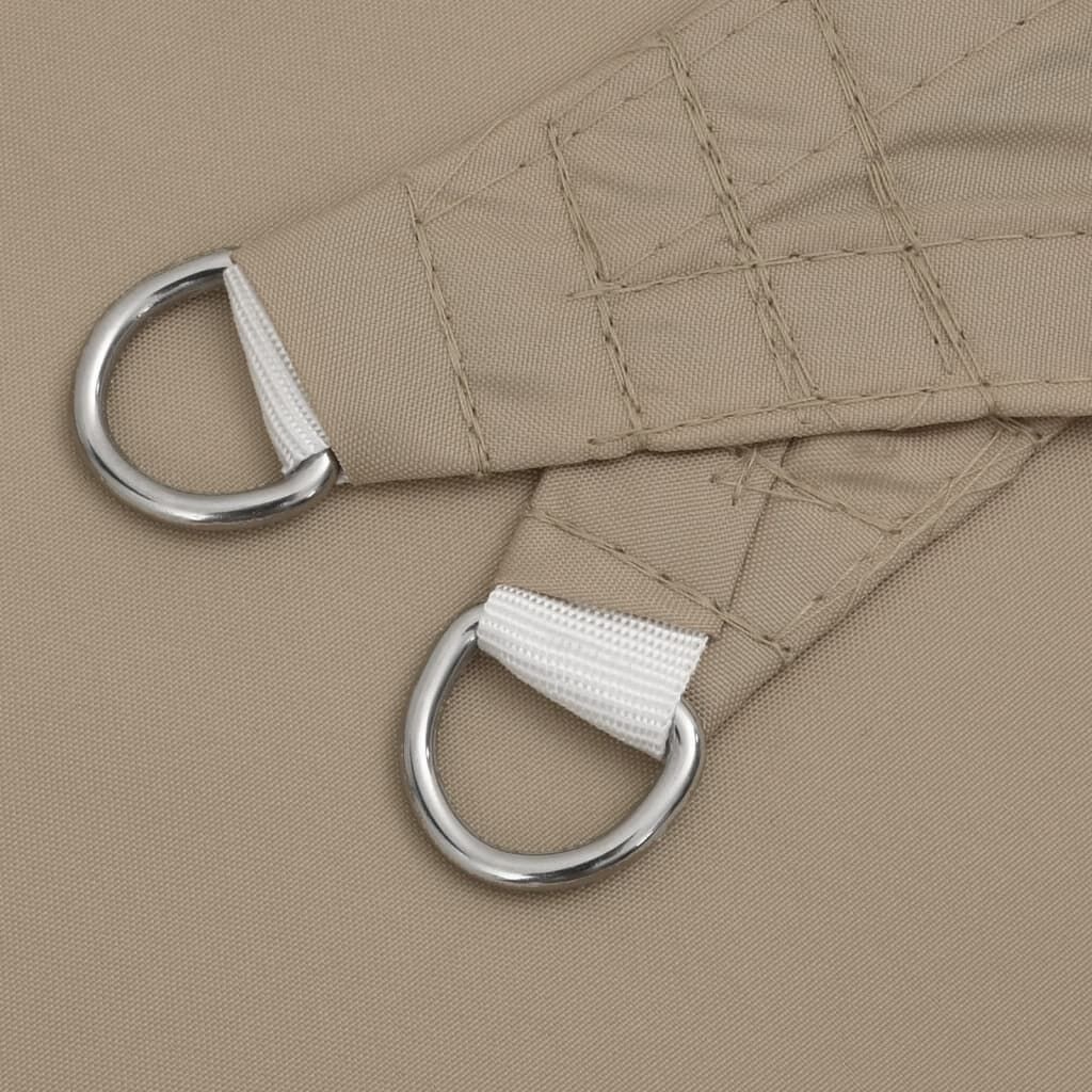 vidaXL Zonnescherm Vierkant 2,5x2,5m Taupe - 35% Korting!