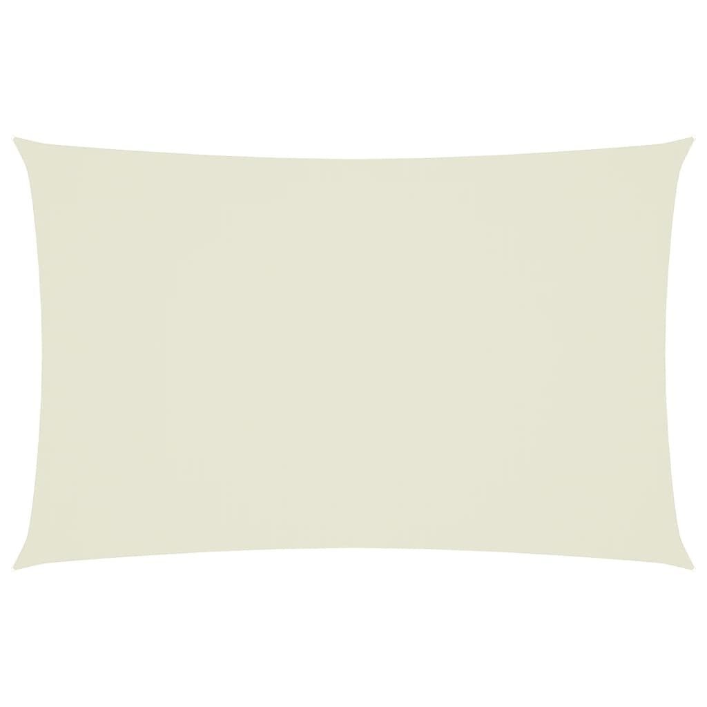 vidaXL Zonnescherm Rechthoekig 2.5x5m Crème - 35% Korting!