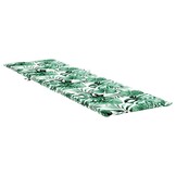 vidaXL Ligbedkussen Bladpatroon Oxford Stof | Nu 42% Korting!