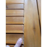 vidaXL Tafelblad vierkant 90x90x2,2 cm massief acaciahout