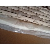 vidaXL Tuinstoel verstelbaar met kussens poly rattan beige