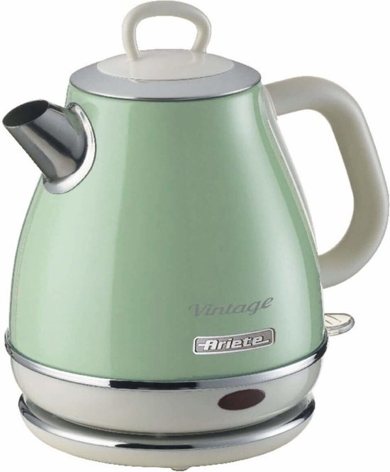 Ariete Vintage Waterkoker Groen - 1L - 1630W - 47% Korting