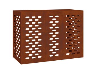 vidaXL Airconditioner hoes Roestig 110 x 50 x 80 cm Cortenstaal