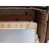 VidaXL Boekenkast VIGO massief grenenhout wit - 59% Korting