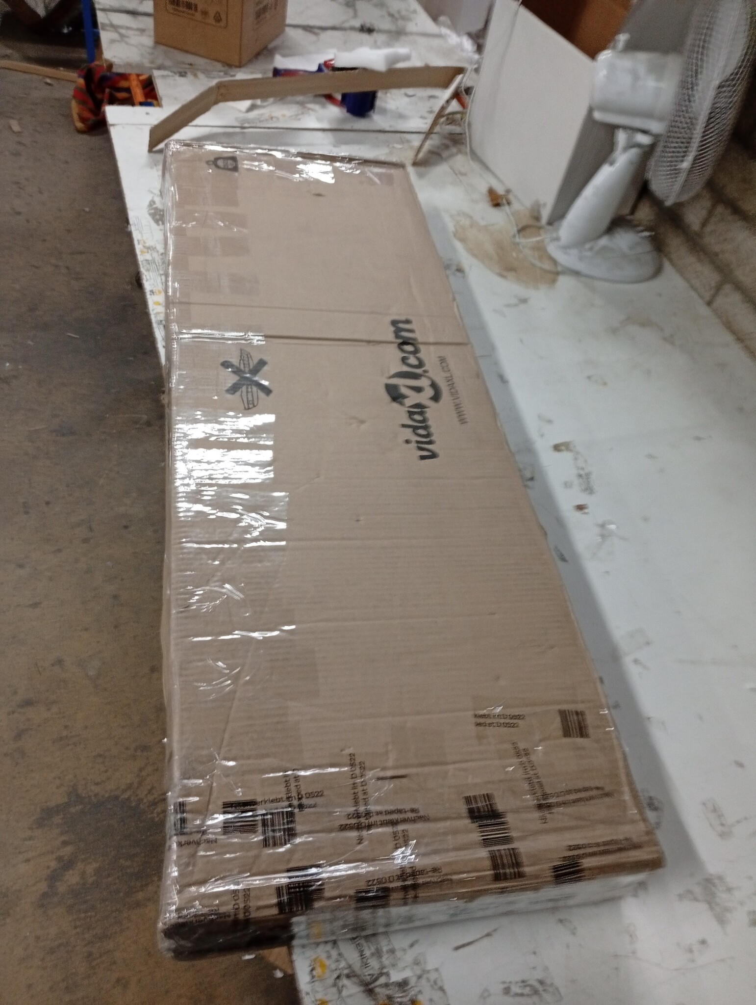 vidaXL Boekenkast VIGO 60x35x114,5 cm massief grenenhout wit